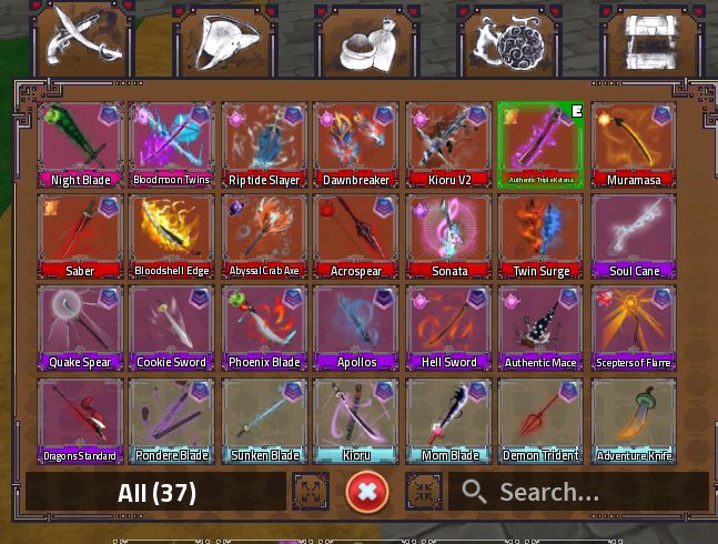 CONTA ENDGAME KING LEGACY | LEVEL MAX (5450) | FRUTAS PERMS & ITENS MÍTICOS