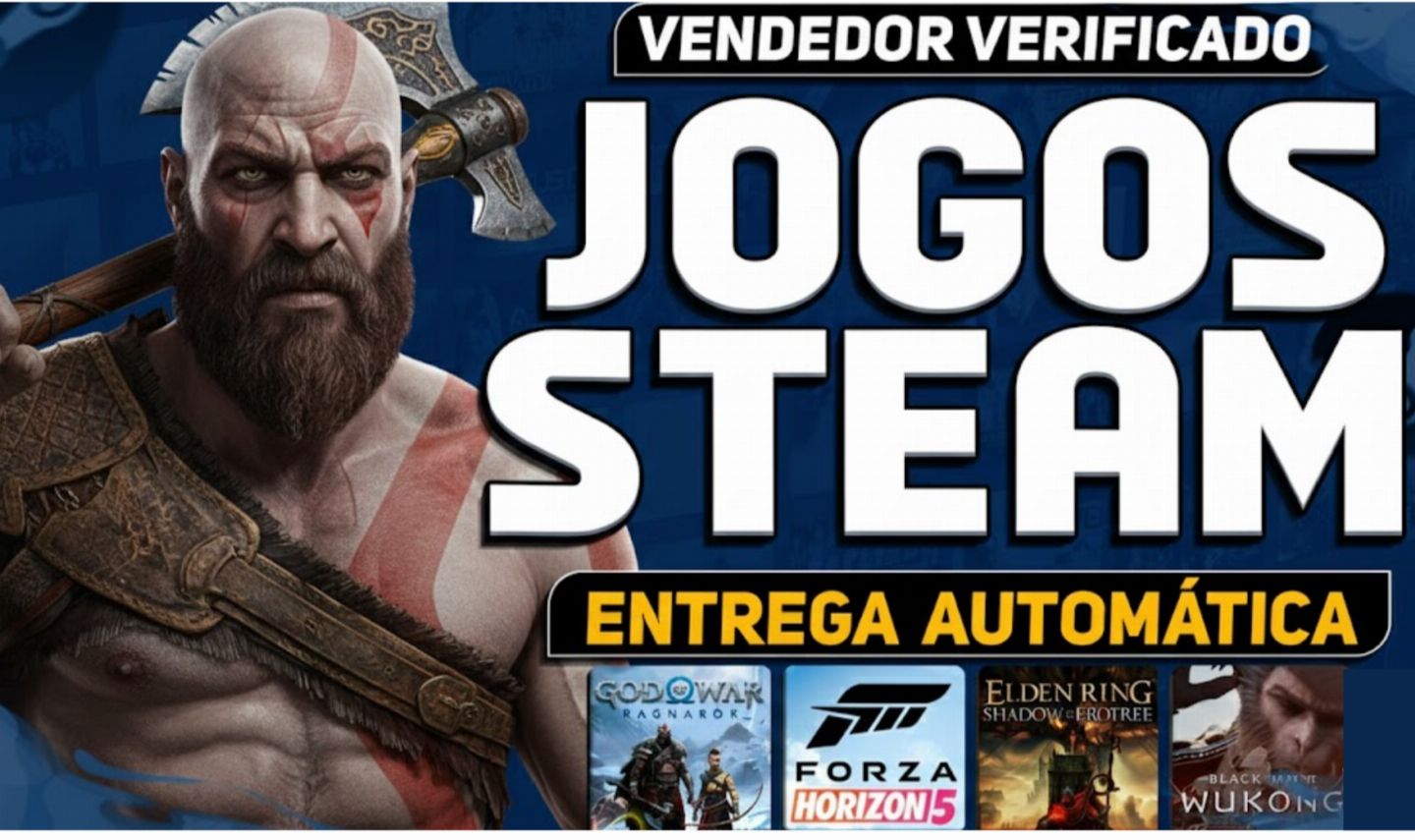 JOGOS DA ATUALIDADE | CONTAS STEAM OFFLINE PC[ENTREGA AUTOMÁTICA]