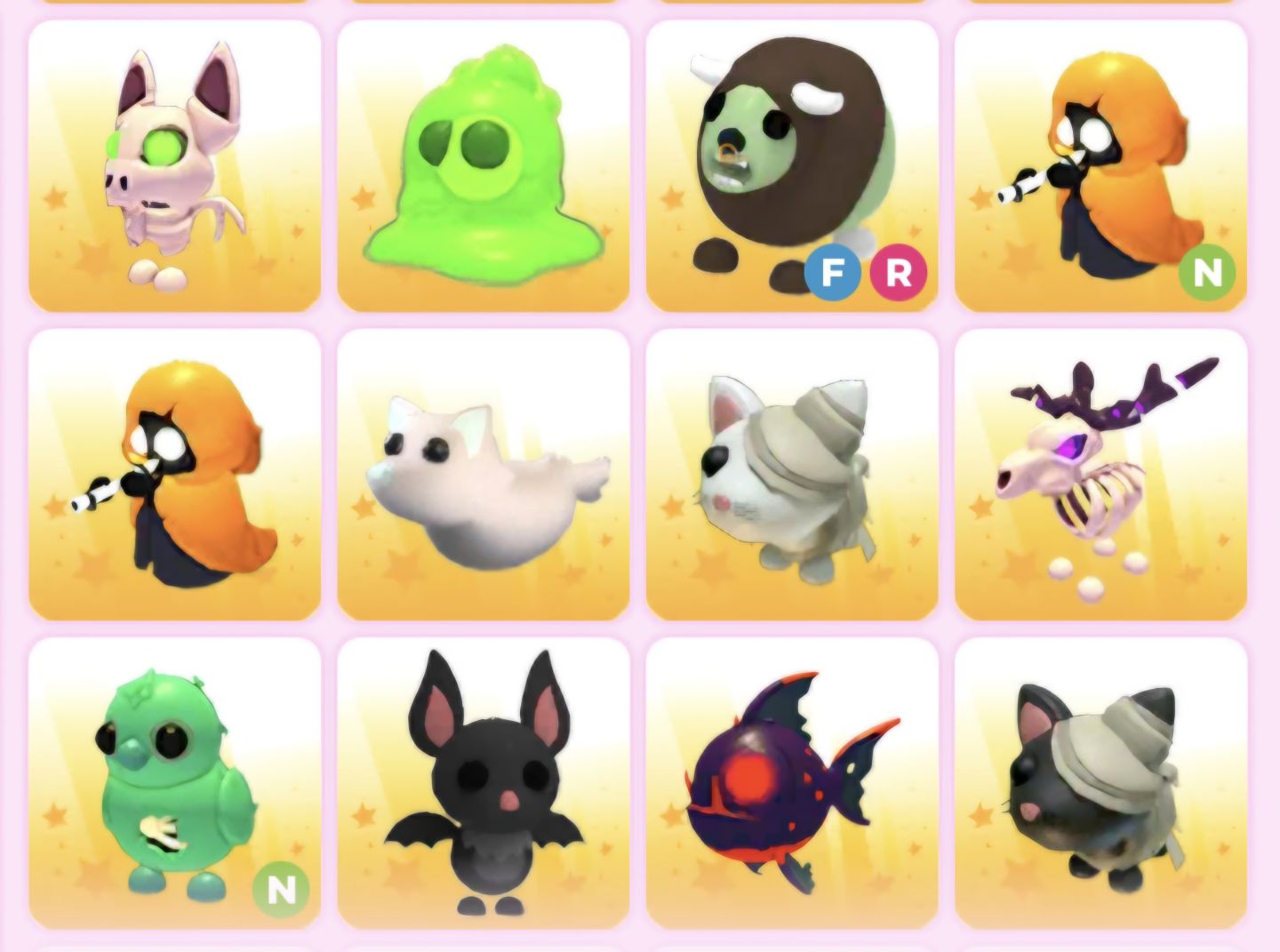 PETS DE HALLOWEEN ADOPT ME | ENTREGA RÁPIDA E GARANTIDA