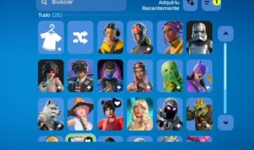 Conta com 25 skins