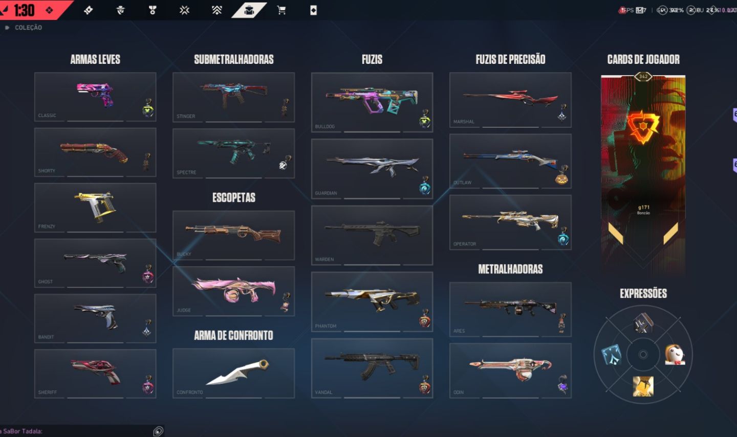 CONTA DE VALORANT FULL SKIN (PROMOÇÃO INEDITA)