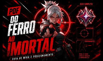 Guia de Mira Valorant 2026 Do Ferro ao Imortal em 60 Dias