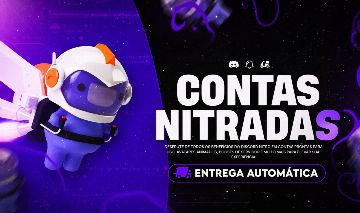 [AUTOMATICO] CONTAS NITRADAS DISCORD | NITRADA MENSAL E LINK | | FULL ACESSO