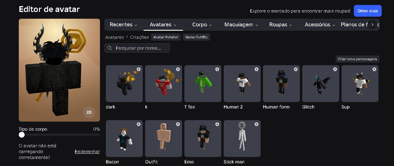 Conta Roblox com Korblox