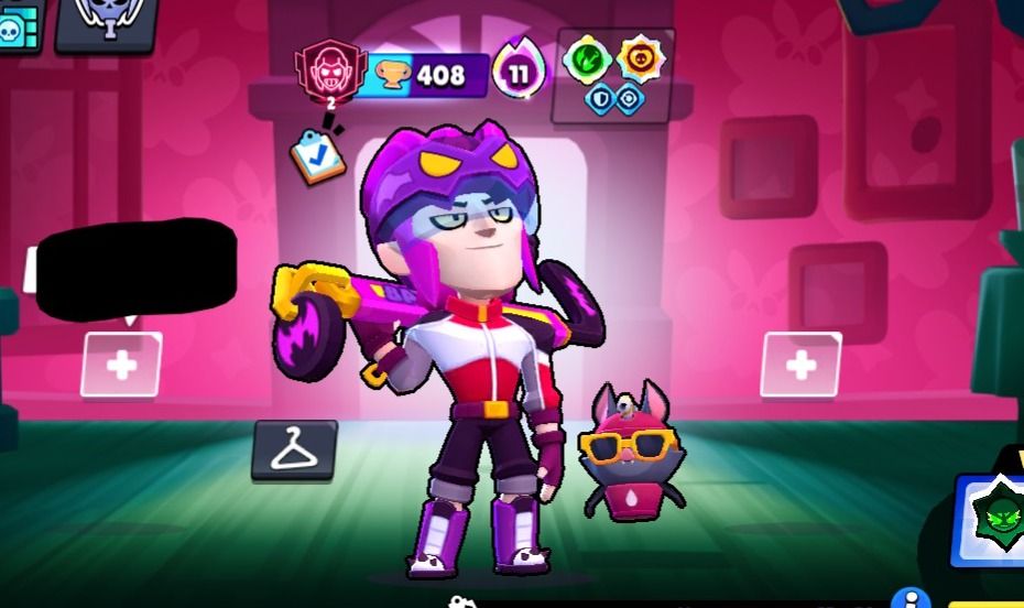 CONTA DE BRAWL STARS COM MORTIS 2400+ TROFÉUS E ENTRE OUTROS UPADOS APROVEITE!!