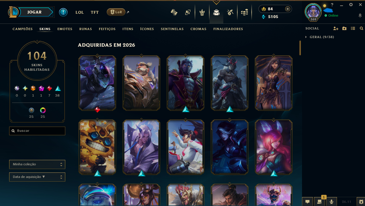 CONTA DE VALORANT E LOL PRA SAIR LOGO (+800 GASTOS)