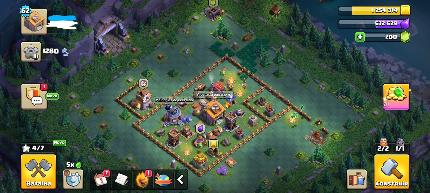 CONTA DE CLASH OF CLANS | CV NIVEL 11