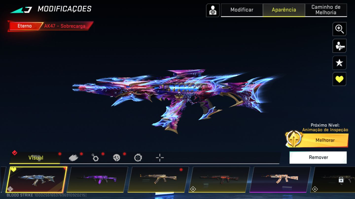 Conta blood strike 2 eterna e 1 deluxe, Preço pra sair logo!
