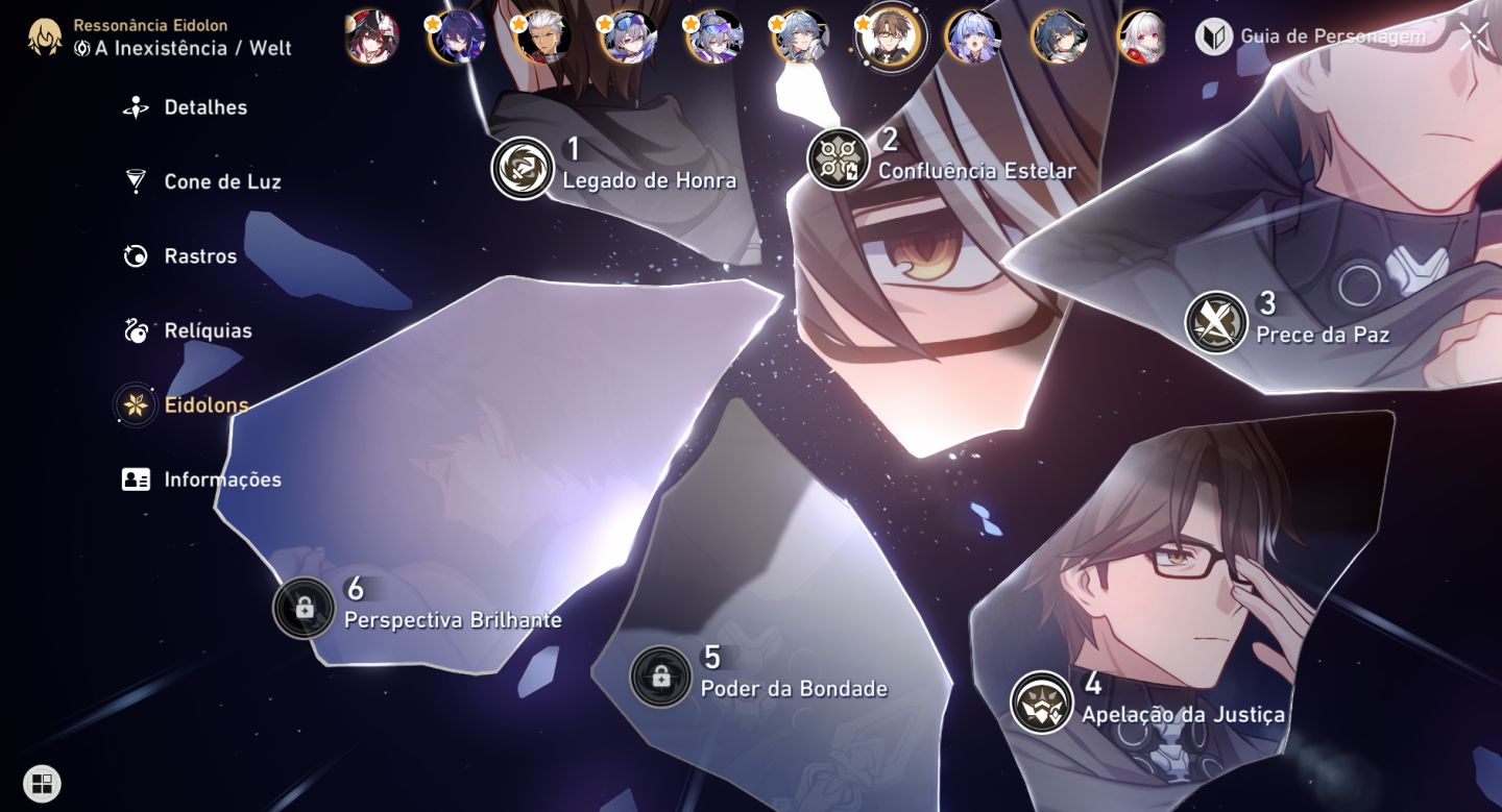 Honkai: Star Rail Conta Endgame Completa | 43 T5 | 35 Limitados | Cyrene e2