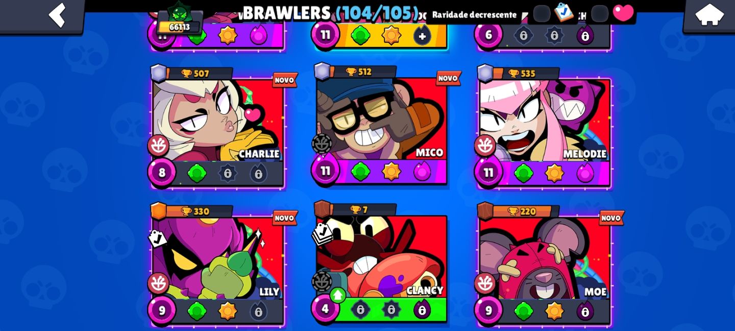 CONTA DE BRAWL STARS RARÍSSIMA!! (OLHE A DESCRIÇÃO)