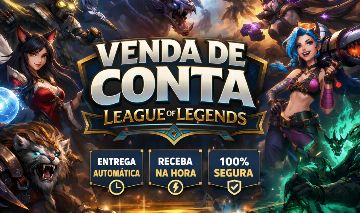 [ENTREGA AUTOMÁTICA] CONTA LOL BRONZE, 72 SKINS, 8 LENDÁRIAS, LVL 129, 18K EA