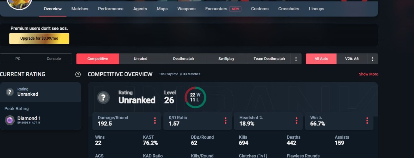 Contas Ranked ready valorant Peak Ascendente/Diamante Upadas a mão Full acesso