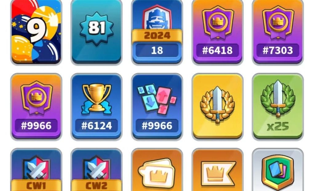 Conta de Clash Royale Profissional