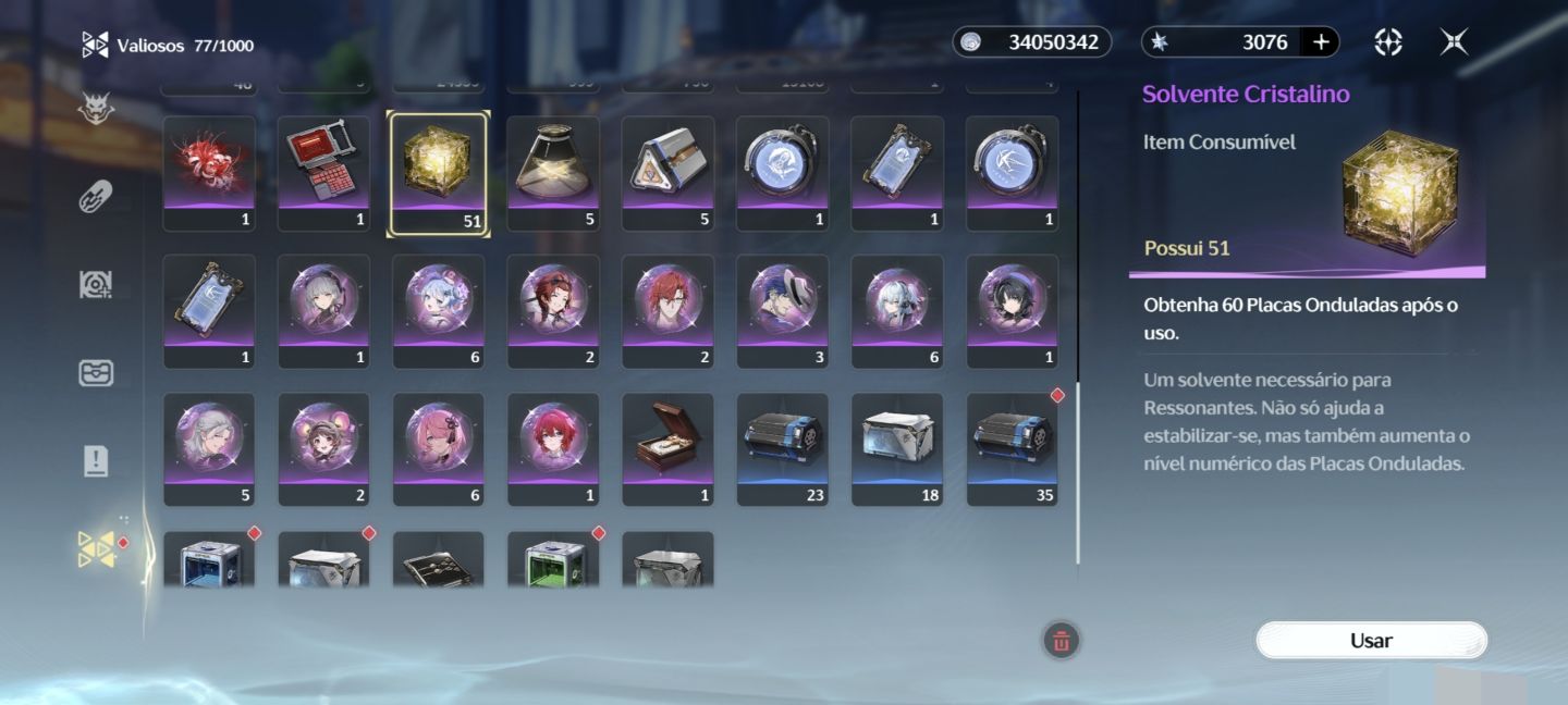 Rank 51 Hsin S3 + Bis, Suoming + Bis, Chisa, Verina S1 + 3k Astrites + 92 Corais