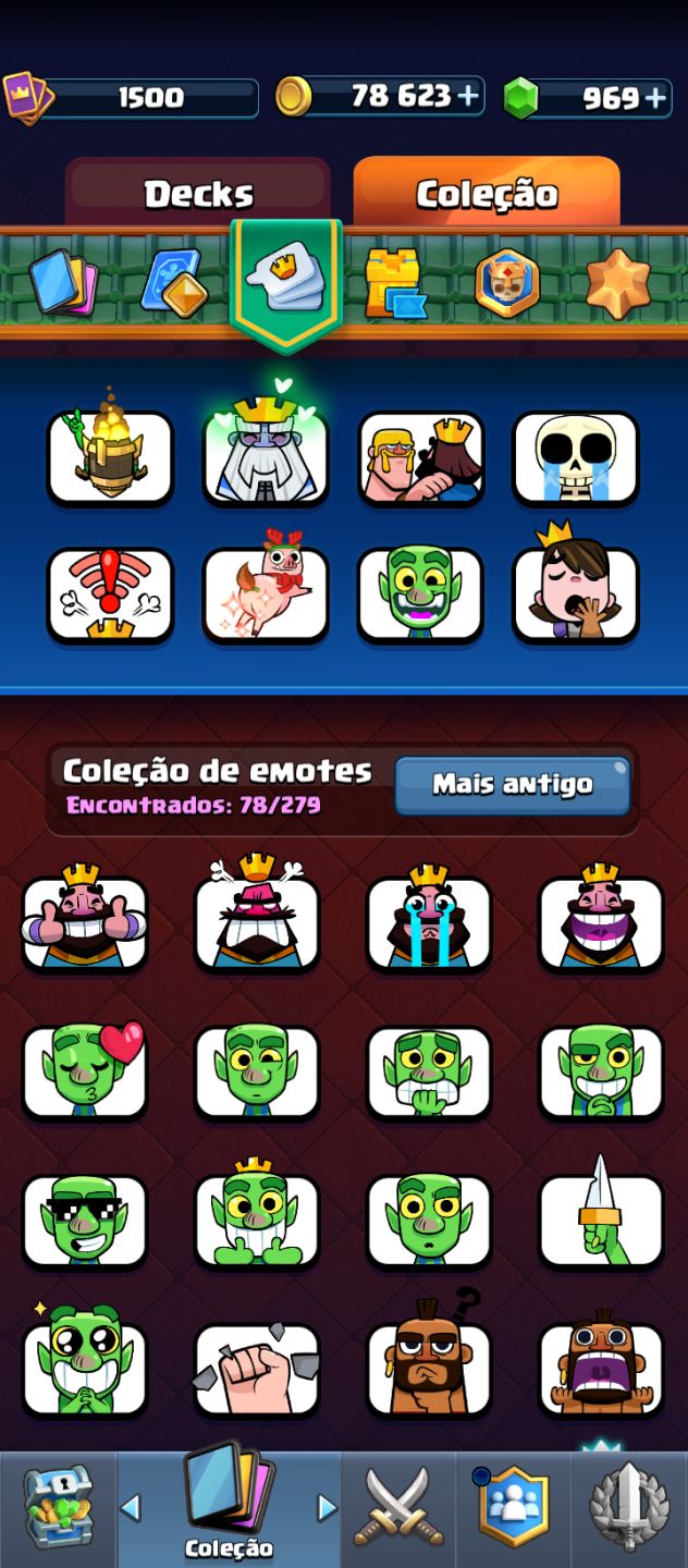 Conta Clash Royale 10K de troféus ACESSO TOTAL