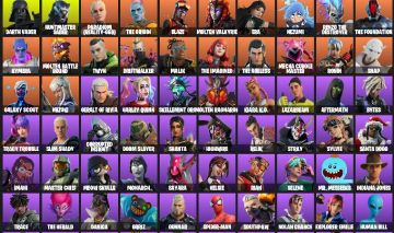 CONTA FORTNITE - 168 SKINS FULL | PODE ALTERAR E-MAIL | Blaze,