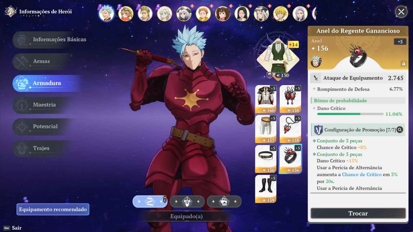 The Seven Deadly Sins Origin: Ban P10! | 150 Summons No Garantido | Pitch 51 |