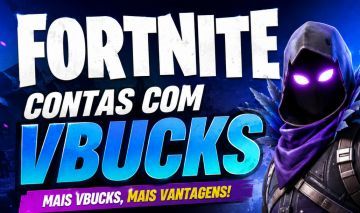 Conta de fortnite pra por 200! Pra sair logo
