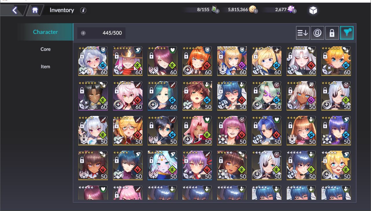 Taimanin Squad, com Azusa, Kirara, Aki, Ayame, Kurenai, Mirabell, Rakshasa, etc