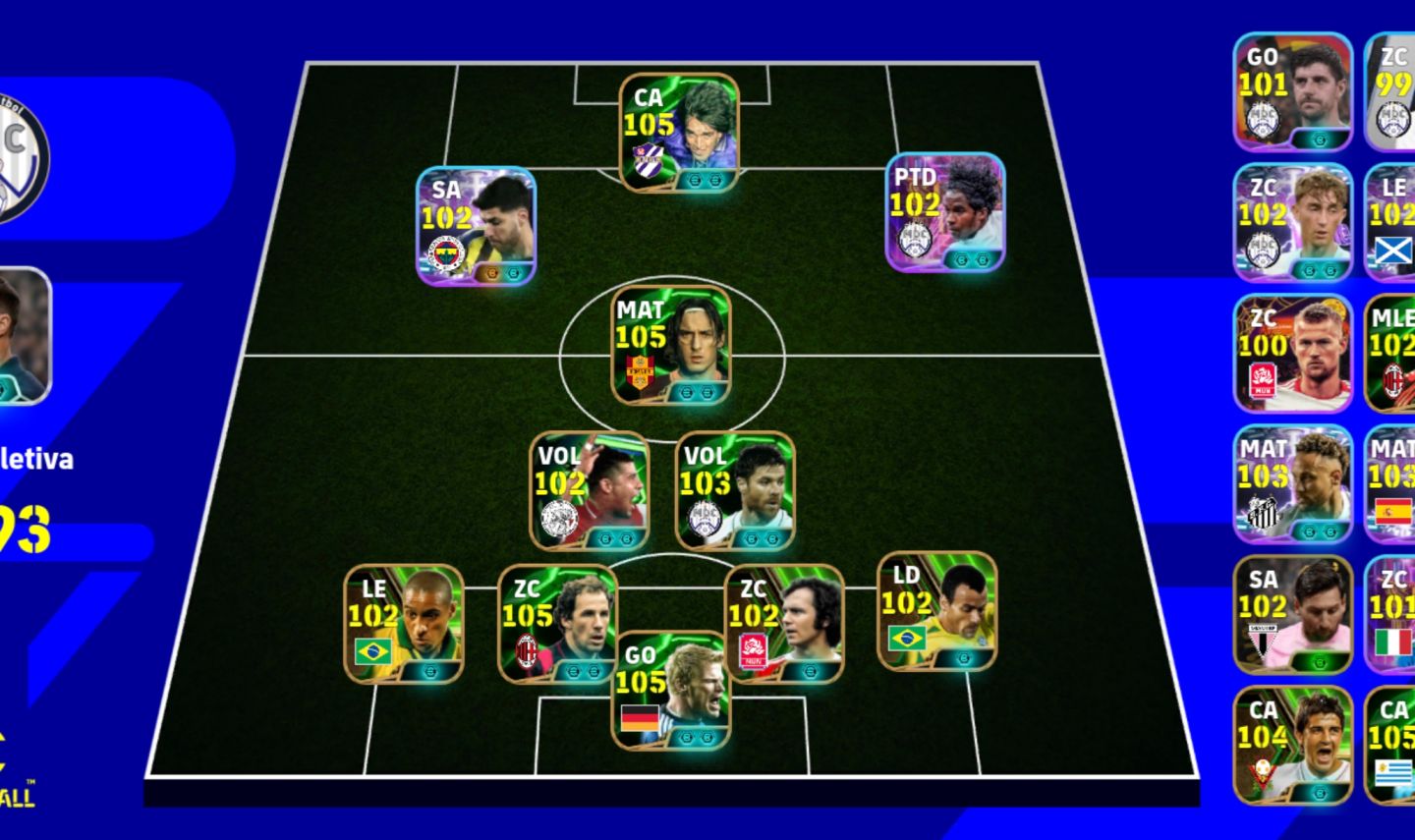 Conta Efootball com +800, Valor negociável, CHAMA!!