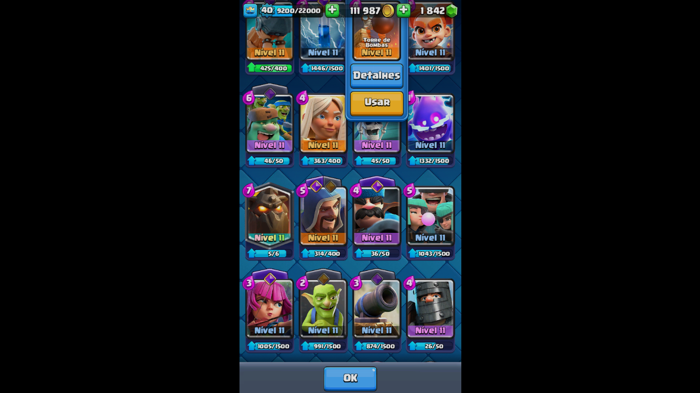 Conta de clash com 9000k muito bom e preço a ser negociavel so vem!!!!