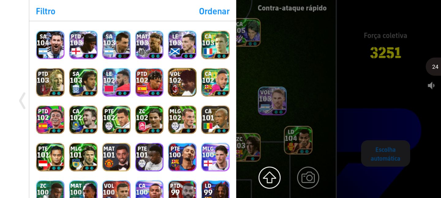 Conta de efootball 3251 de força