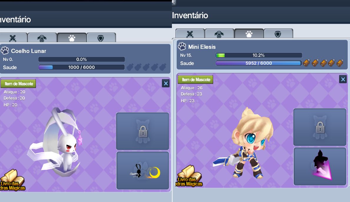 Conta de Grand Chase Mari 650 k + 6 nivel 90 5 Despertados 13840 vp 4 Pets