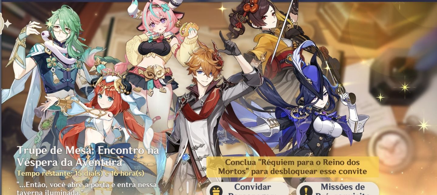 Conta Genshin Com Odette, vesna, vodyanista e faruzan