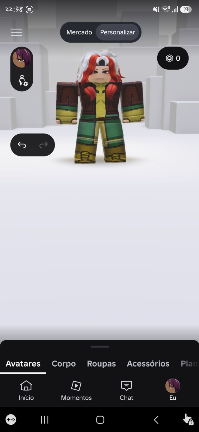 Conta roblox com muitas skins femininas