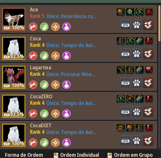 Conta Black Desert SA 893 GS 2 arma deca Vell Brilhante