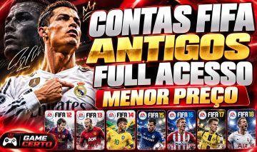 Contas de FIFA 100% online, todas as versões disponíveis com o melhor preço hoje