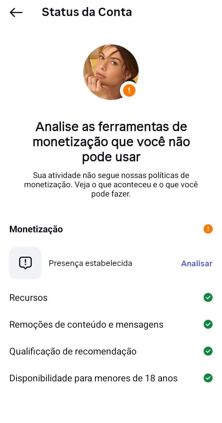 Conta de Instagram Cenas da Alinne | 530 Seguidores | Alto Engajamento |