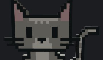 8-Bit Tabby Cat