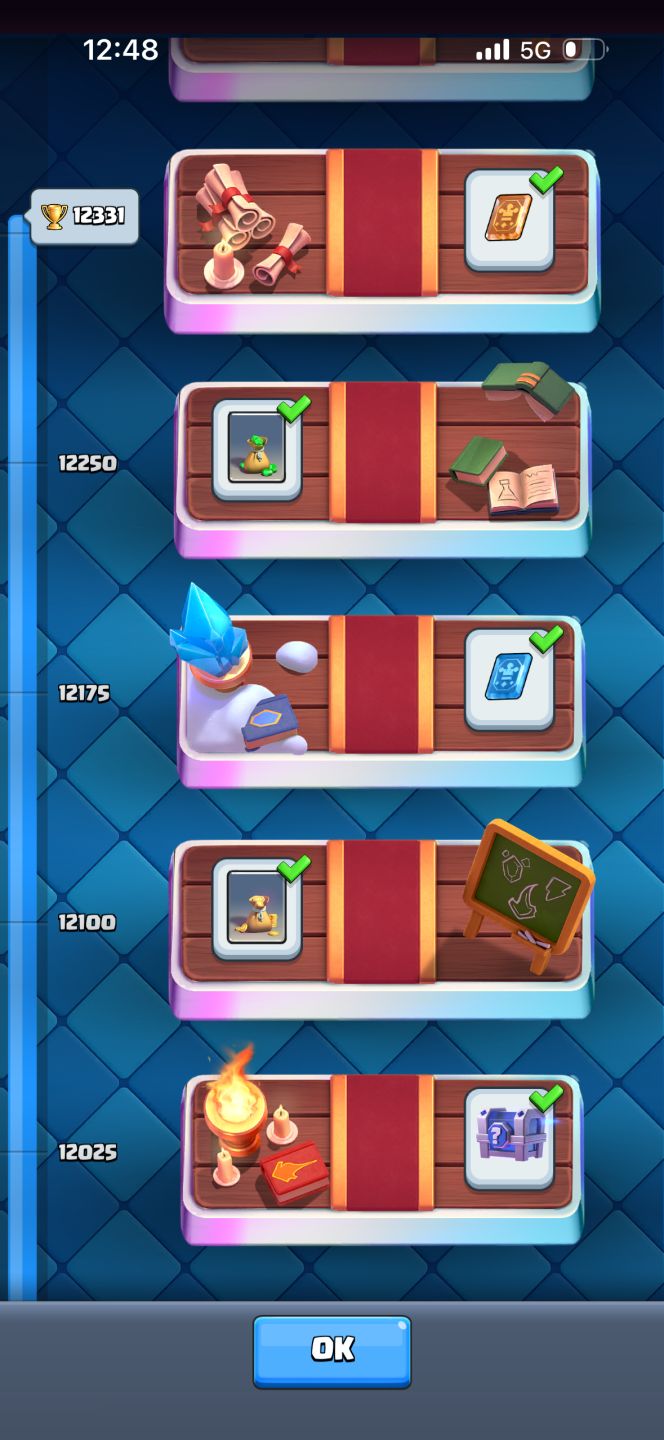 Conta Clash Royale Arena 30 - 4700 Gemas