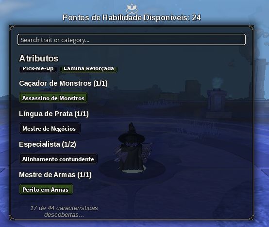 Conta Clover RPG Demon, Level 55, Light, Build sem desperdiçar nenhum ponto!
