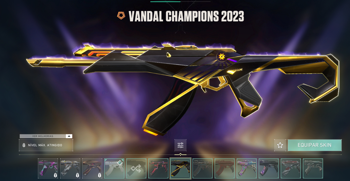 Conta Valorant acesdente com PHANTOM CHAPIONS 2022 E MAIS! level 364