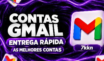 CONTAS GMAIL RECEM CRIADA + BRINDE