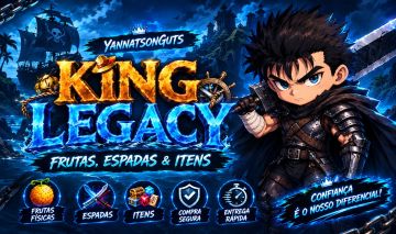 King Legacy : Frutas, Espadas, Acessórios, NÂO SÃO CONTAS! | Loja Do Guts
