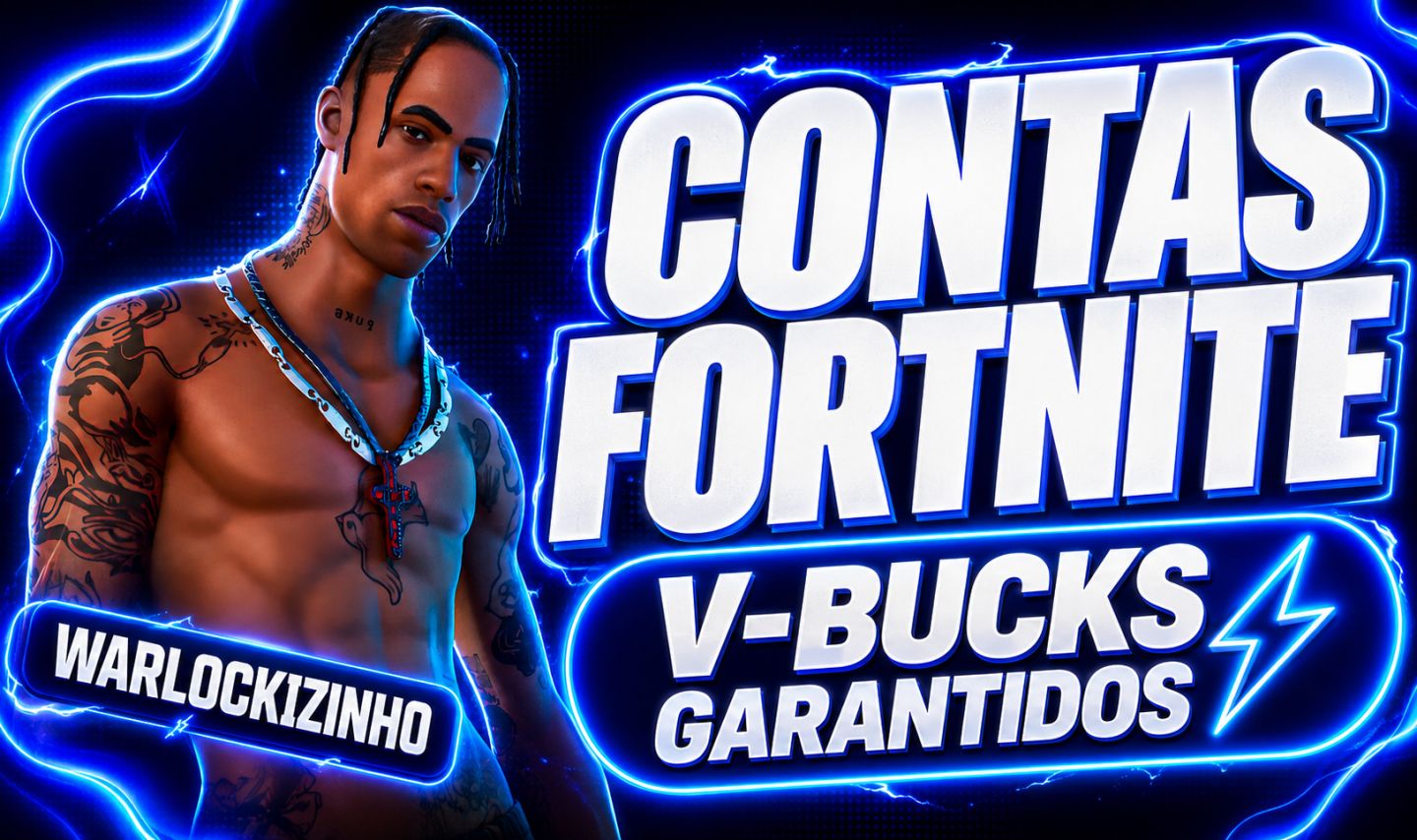 Contas Fortnite com V-Bucks Entrega Rápida e Preço Imbatível por tempo curto!