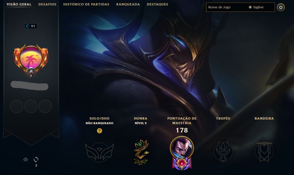Conta level 91