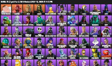 Conta Fortnite 75 Skins | Peter Griffin, Doom, Baymax