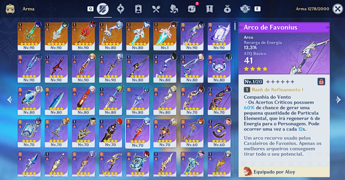 CONTA GENSHIN AR 59 ENDGAME + MUITA COISA PARA FAZER NO MAPA