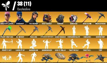 CONTA FORTNITE COM MINTY, SEASON 3 FULL, SALVE O MUNDO FUNDADOR E 136 SKINS