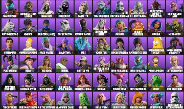 Conta Fortnite INSANA 87 Skins | Chun-Li, Superman, General Grievous + 7 Pagas