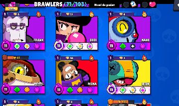 Conta de brawl stars muito boa