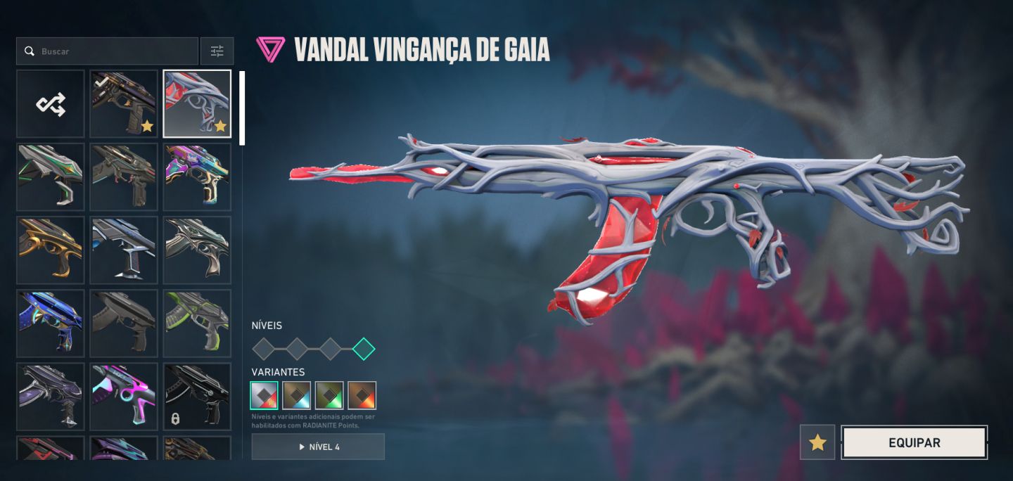 Conta de valorant com mais de 20 skins
