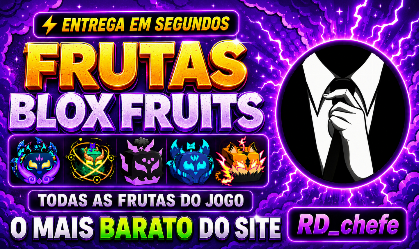 //MAIS BARATO// FRUTA FÍSICA BLOX FRUITS (CONTROL, DRAGON, KITSUNE,PERM)(ROBLOX)