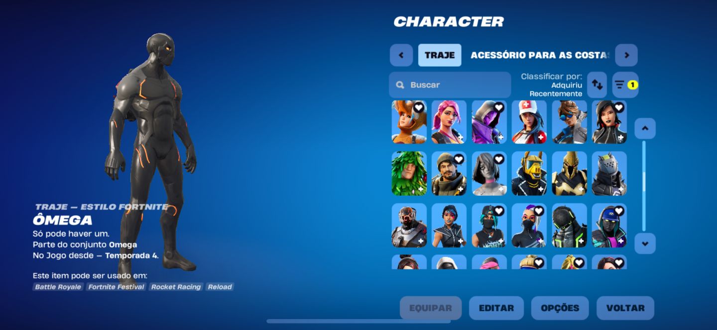 CONTA FORTNITE SKINS RARAS: TRAVIS ESCOOT, REVERSA NEO ENTRE OUTRAS