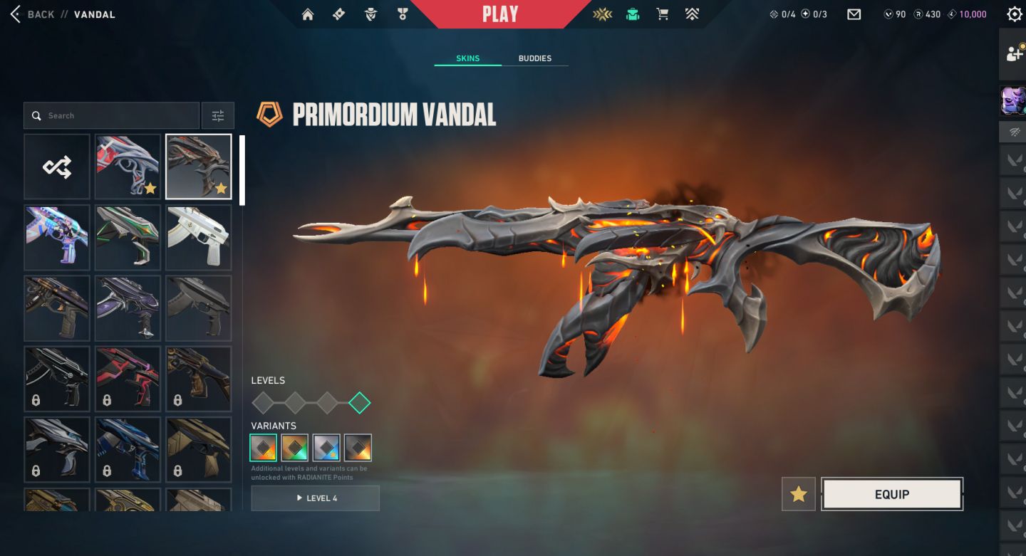 Conta de Valorant imortal