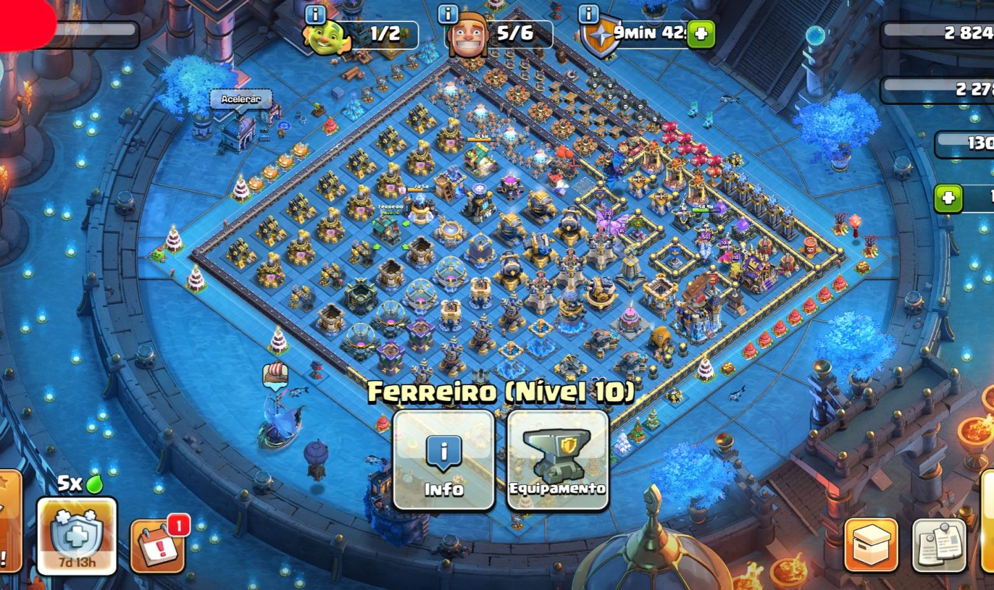 Conta CV 18 quase full